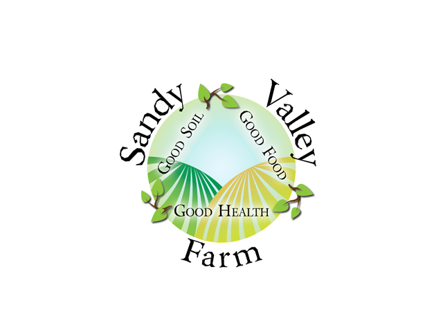 Sandy Valley Farm logo design