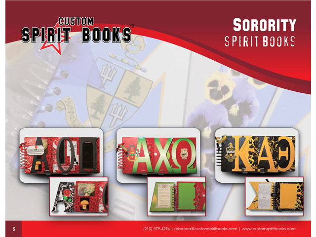 Custom Spirit Books 2014 Catalog design