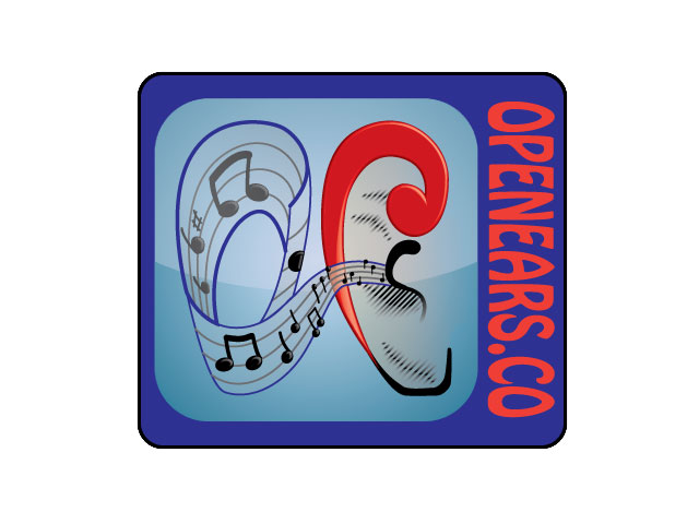 Open Ears Music logo design