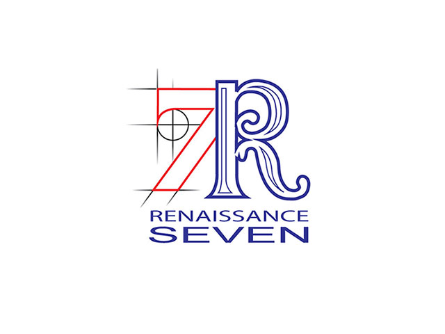 Renaissance 7 Construction logo design